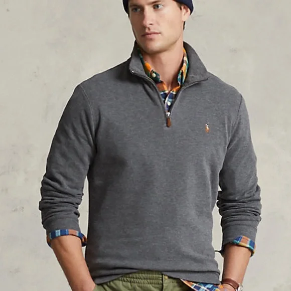 Chaqueta Polo Club Hombre Sueter Polo Ralph Lauren Cuello Alto